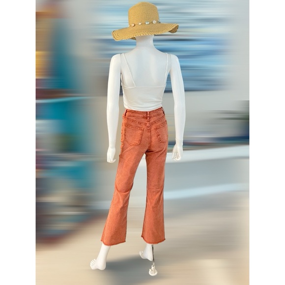 POLOGRAM Button closure wide leg pants S M L - Picture 4 of 8